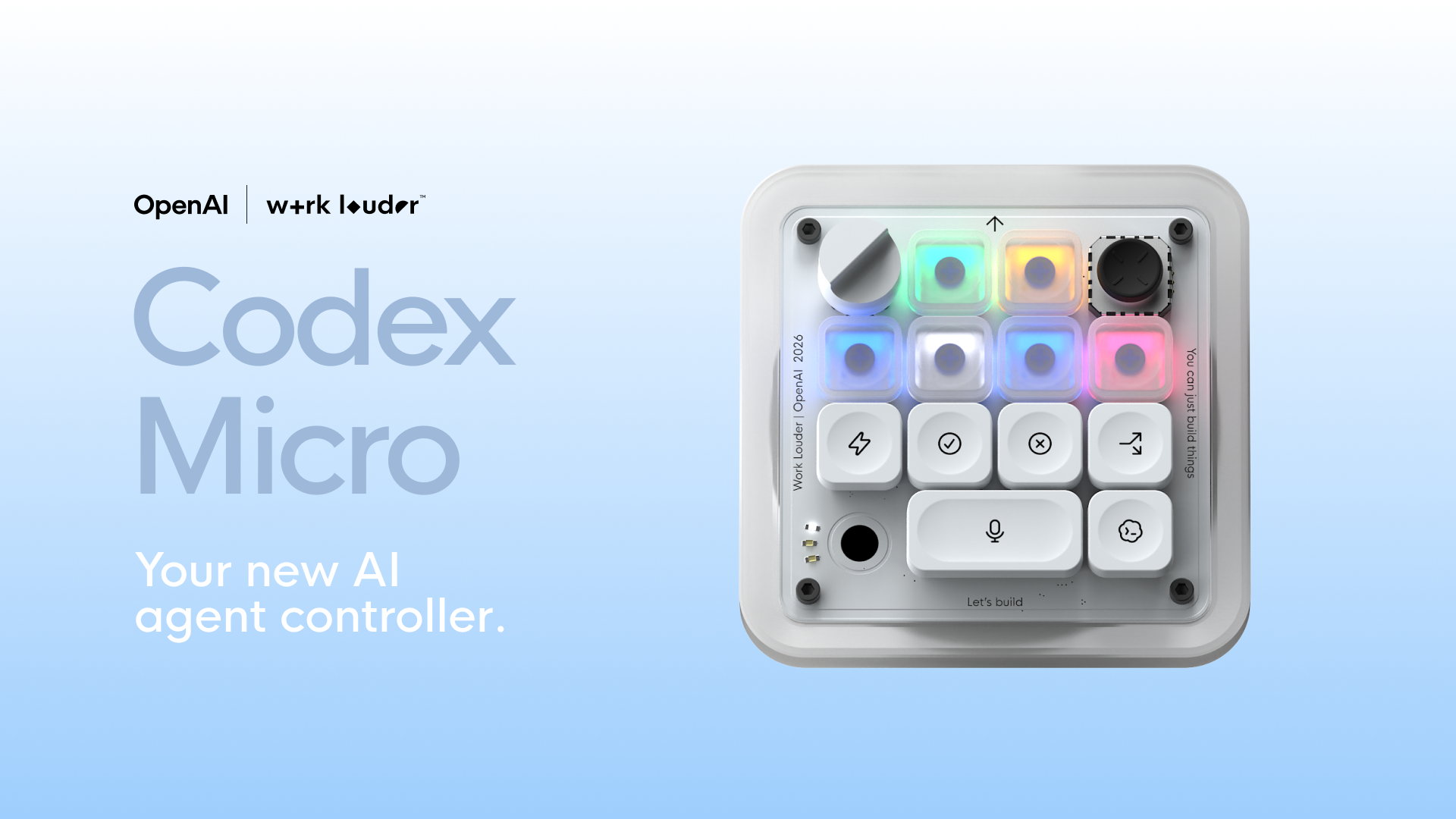 OpenAI'dan İlk Donanım Hamlesi: Kod Yazan Yapay Zekâ İçin Fiziksel Klavye "Codex Micro"
