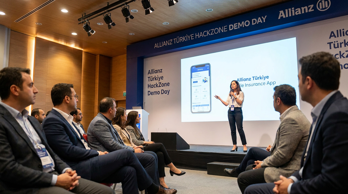 Allianz Türkiye ve Tenity İş Birliğiyle Düzenlenen HackZone Demo Day’de 7 Girişim Sahne Aldı