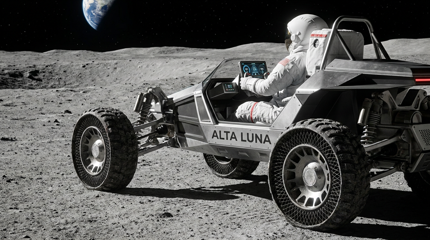 Ay Operasyonlarında Yapay Zeka Dönemi: Venturi Space’ten Otonom Araç ALTA LUNA