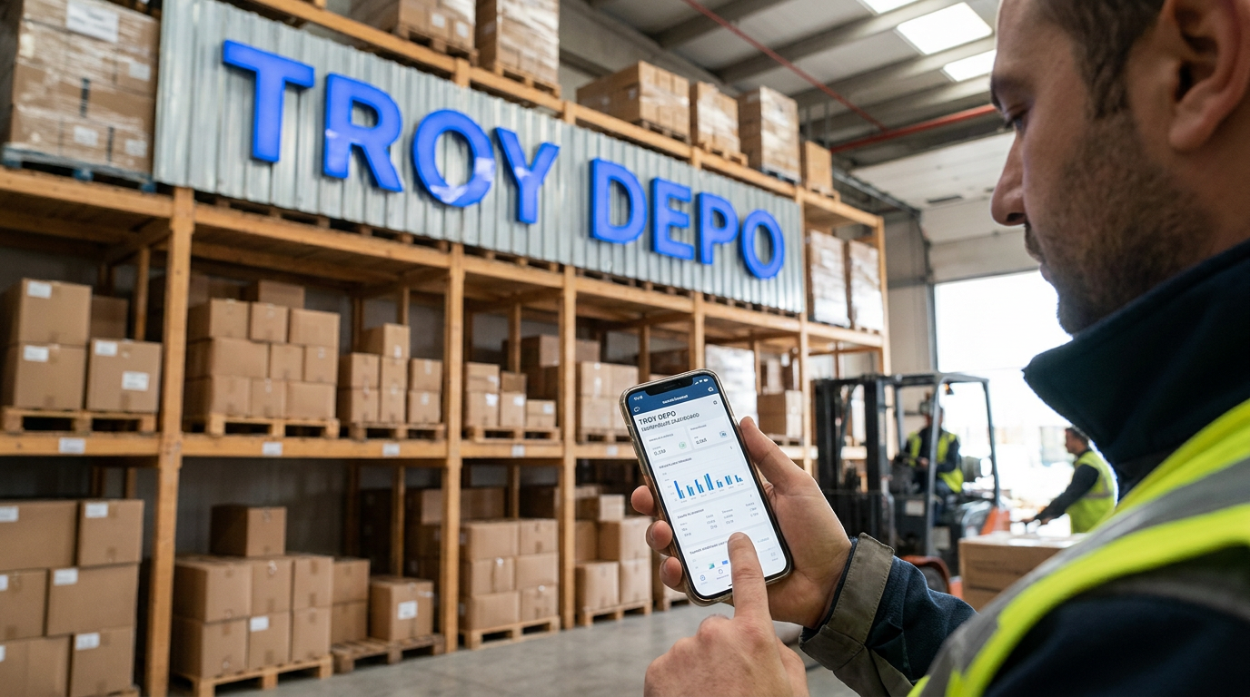 Depolama Sektöründe Dijital Dönüşüm: Yerli LogTech Girişimi Troy Depo ile Tanışın