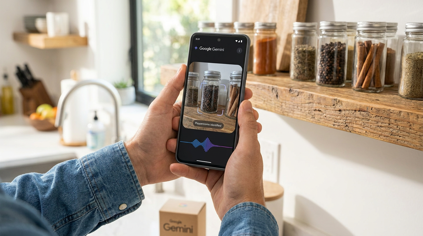 Google Gemini Live İçin Canlı Görsel Analiz Özelliği Guided Vision’ı Duyurdu