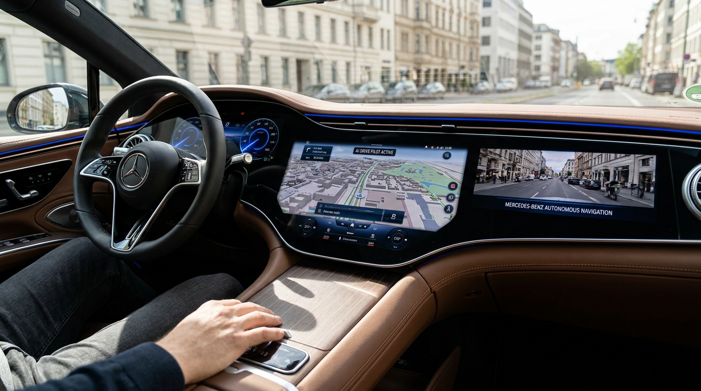 Mercedes-Benz, Yapay Zekâ Girişimi Wayve ile Otonom Sürüş Yarışına Dahil Oluyor