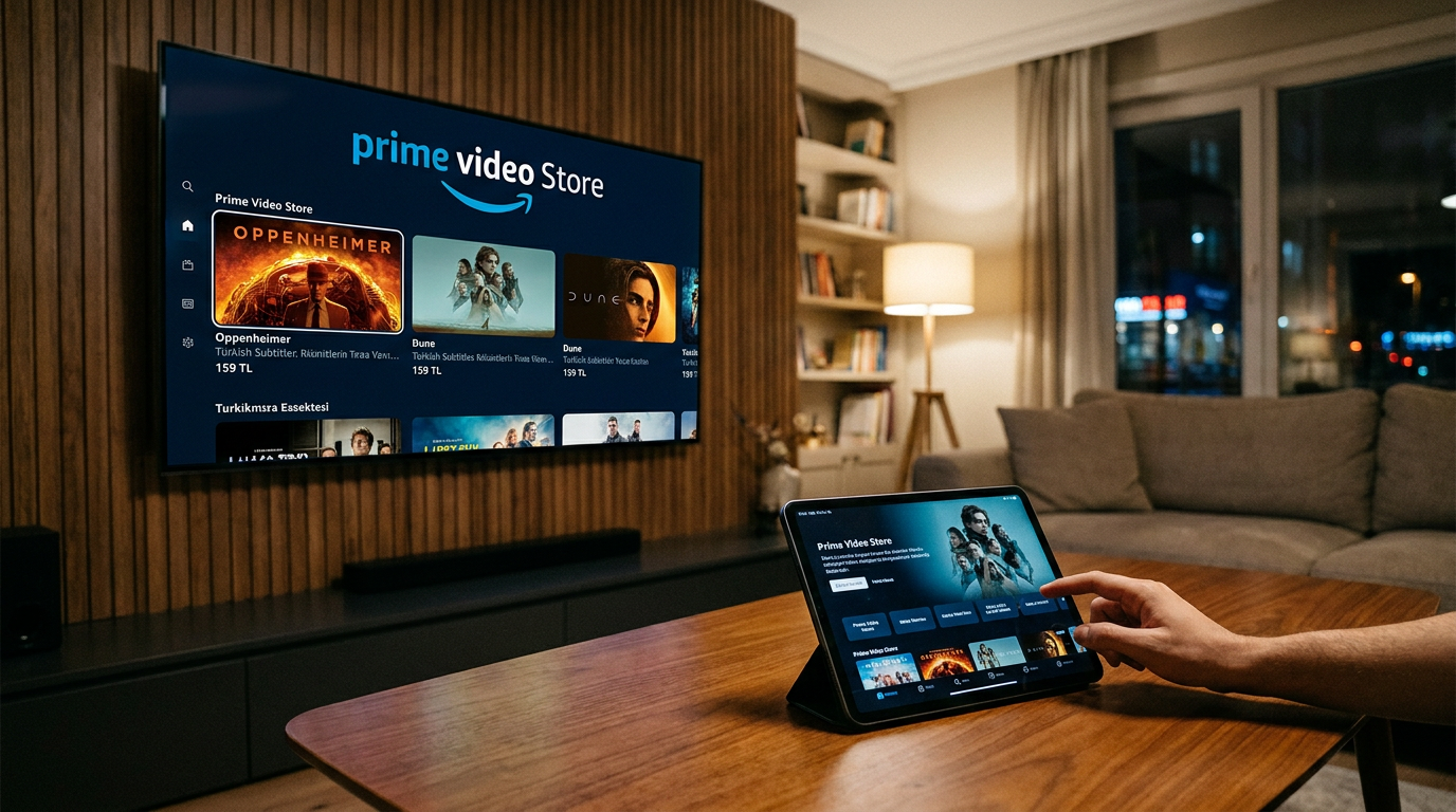 Prime Video Türkiye’de Mağaza Dönemini Başlattı: İçerikler Artık Kiralanıp Satın Alınabilecek