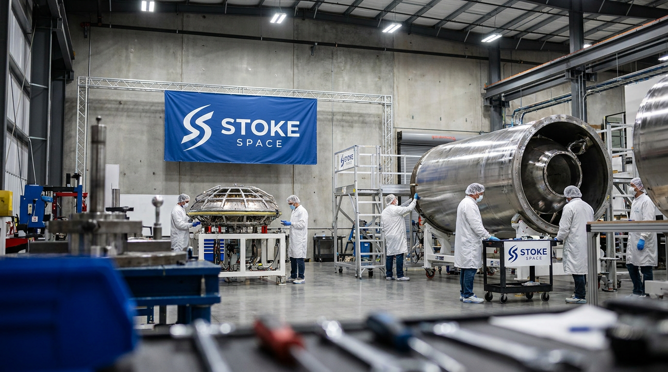Stoke Space’ten 1 Milyar Dolarlık Yatırım Hamlesi: Tamamen Yeniden Kullanılabilir Roketlerle Uzay Yarışı Kızışıyor