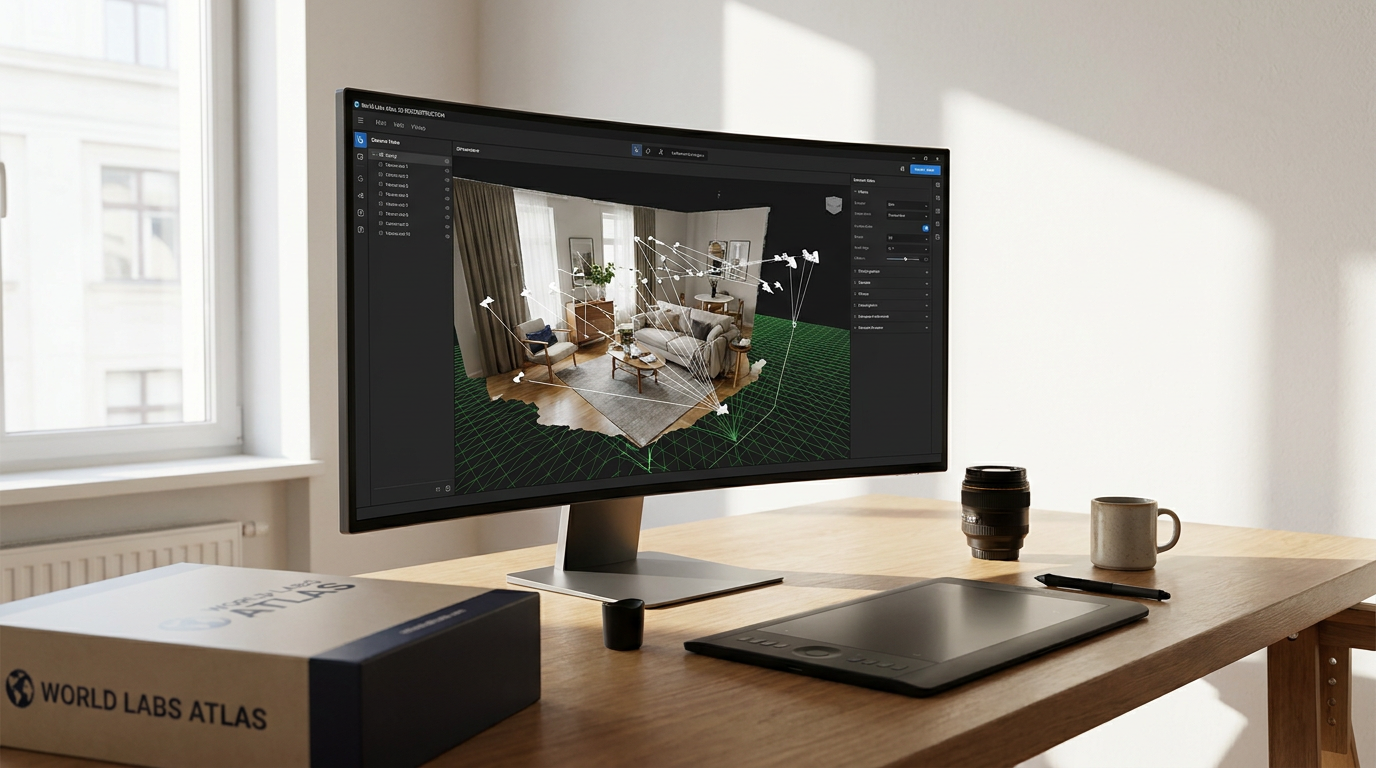 Tek Bir Fotoğraftan 3D Evrenler Yaratmak: World Labs Yeni Nesil Yapay Zeka Modeli Atlas’ı Duyurdu
