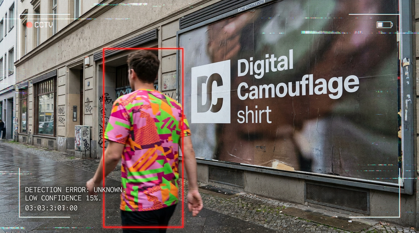 Yapay Zeka Kameralarını Şaşırtan Tasarım: Digital Camouflage Gömleği Nasıl Çalışıyor?