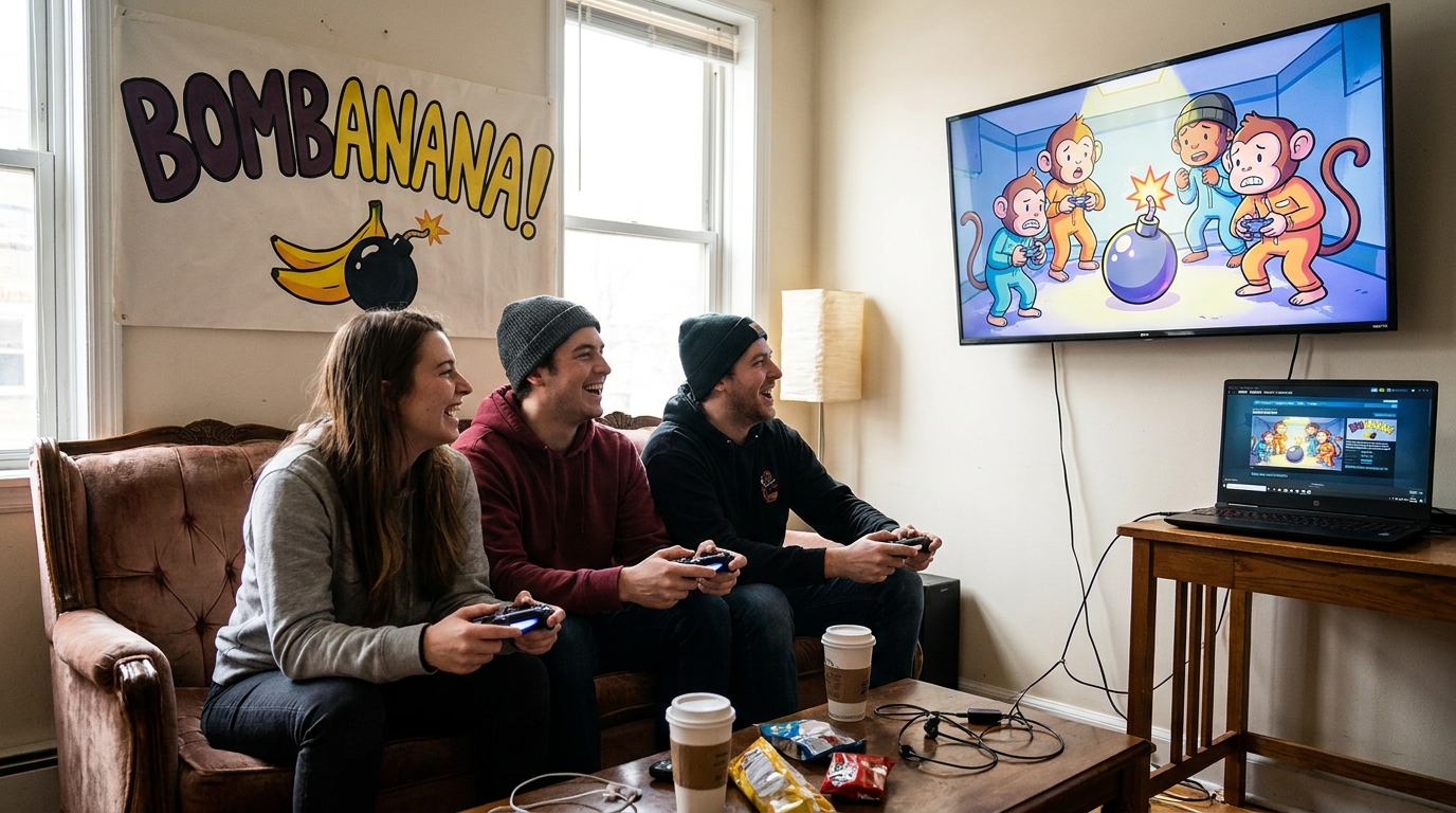 Yerli Indie Oyunu BOMBANANA!, 3 Günde 500 Bin Satış Sayısına Ulaştı