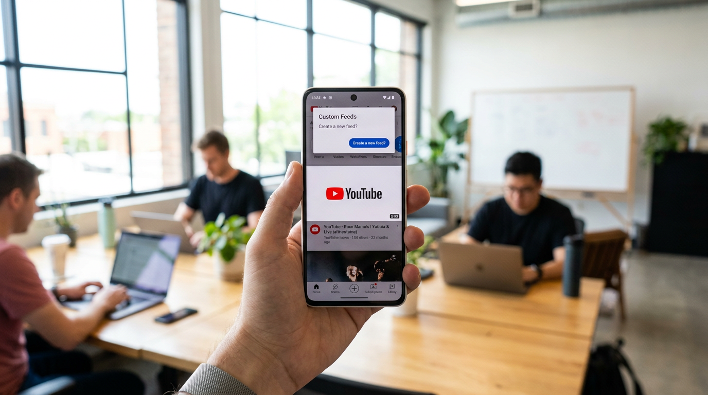 YouTube’da Algoritma Devrimi: Yapay Zekayla Kendi Video Akışınızı Yaratabileceksiniz